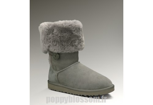 Cozy Bouton Ugg-096 Triplet Bailey Gris Bottes